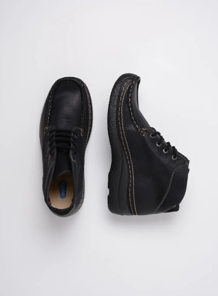 Wolky Lace up boots 06242 Roll Shoot 90000 black nubuck