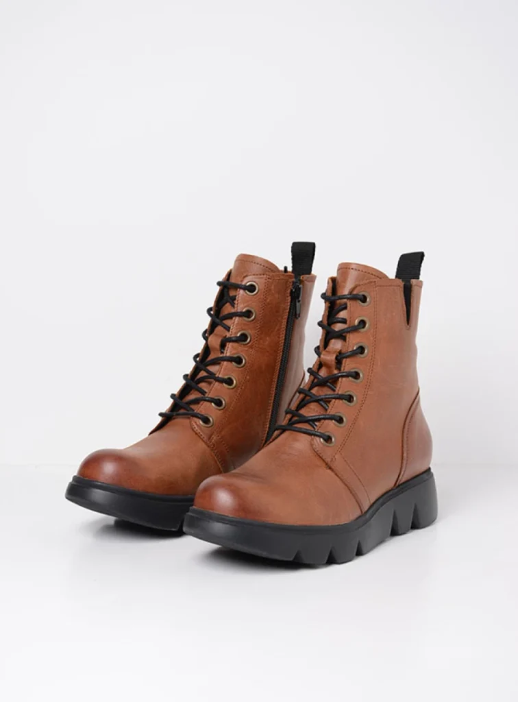 Wolky Lace up boots 06325 Hope XW 30430 cognac leather