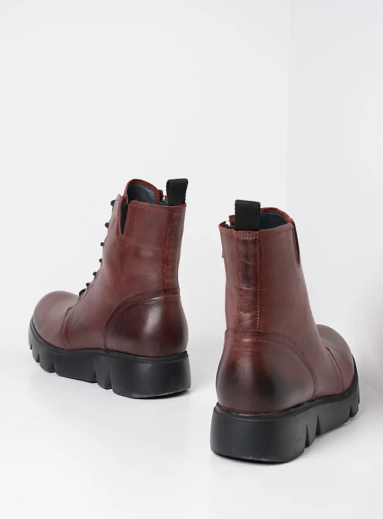 Wolky Lace up boots 06325 Hope XW 30551 burgundy leather