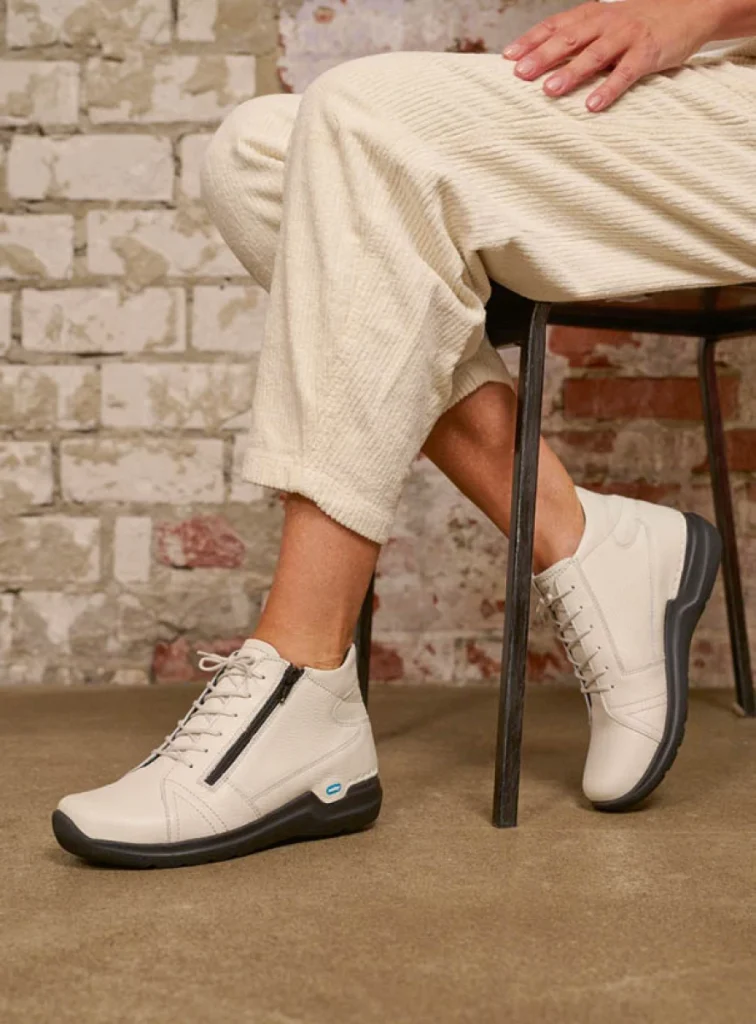 Wolky Lace up boots 06606 Why 71114 white leather