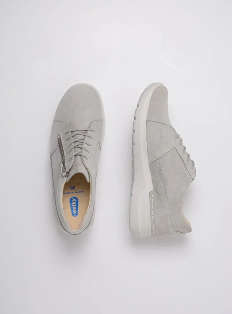 Wolky Lace up shoes 06609 Feltwell 11206 light-grey nubuck