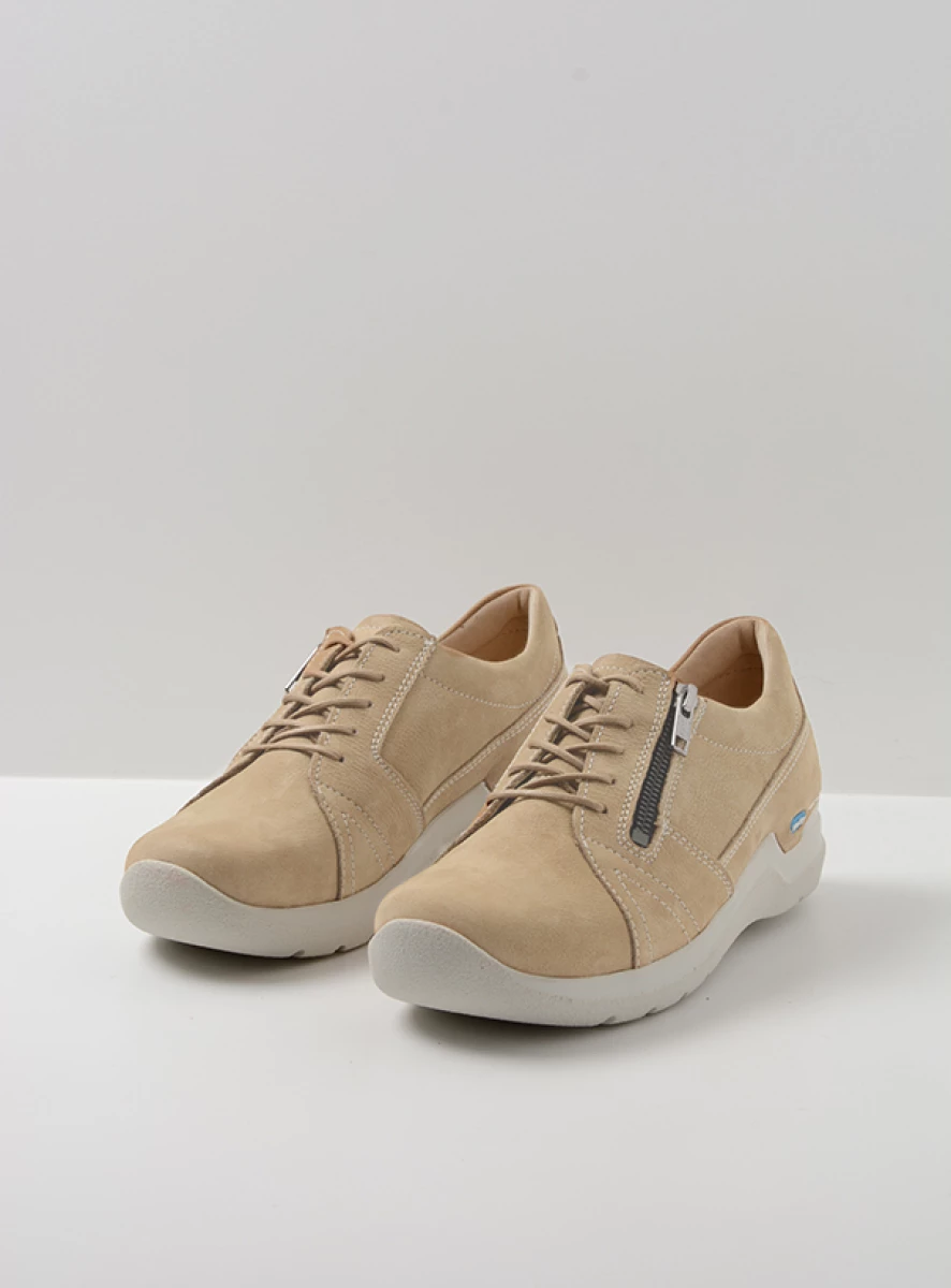 Wolky Lace up shoes 06609 Feltwell 11390 beige nubuck