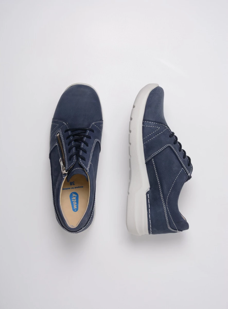 Wolky Lace up shoes 06609 Feltwell 11820 denimblue nubuck