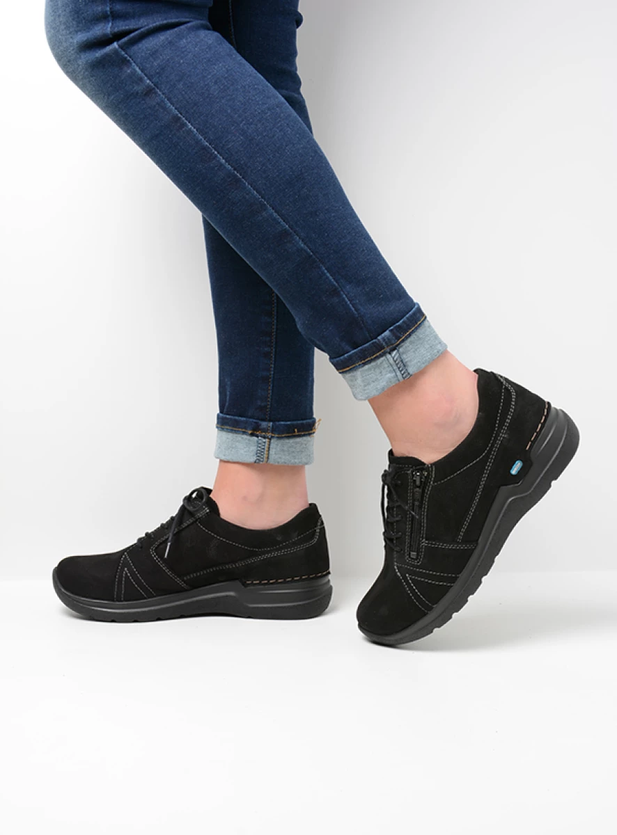 Wolky Lace up shoes 06609 Feltwell 12000 black nubuck