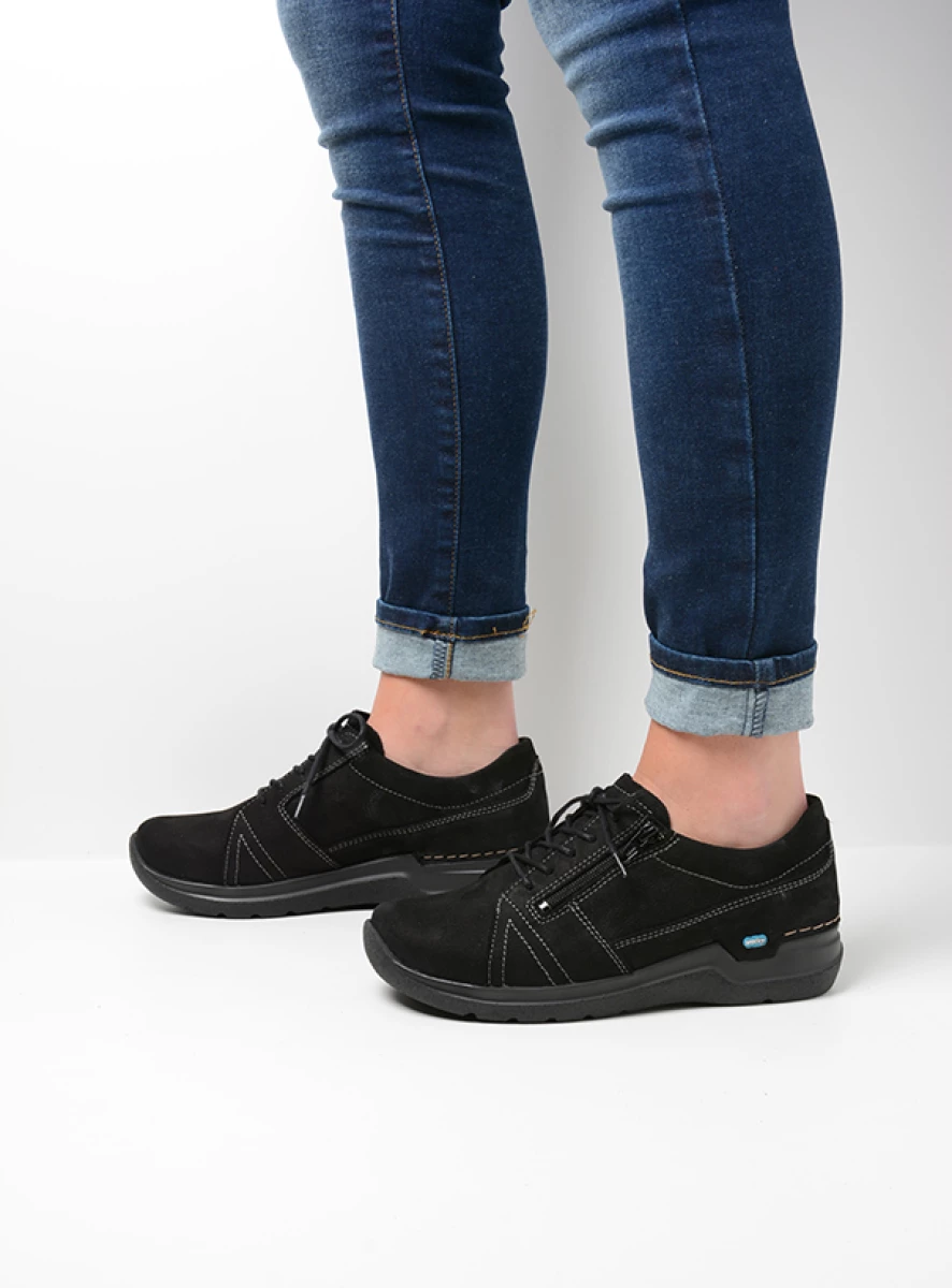 Wolky Lace up shoes 06609 Feltwell 12000 black nubuck