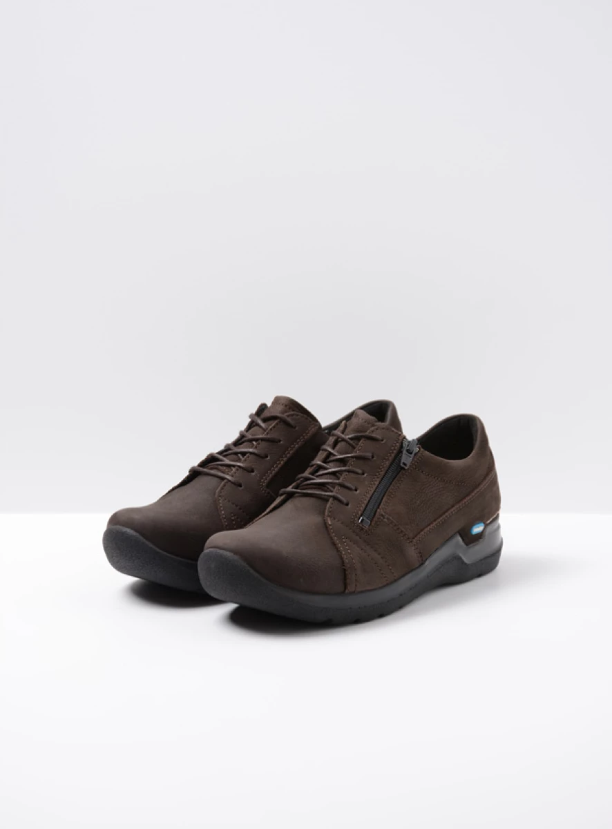 Wolky Lace up shoes 06609 Feltwell 12305 dark brown nubuck