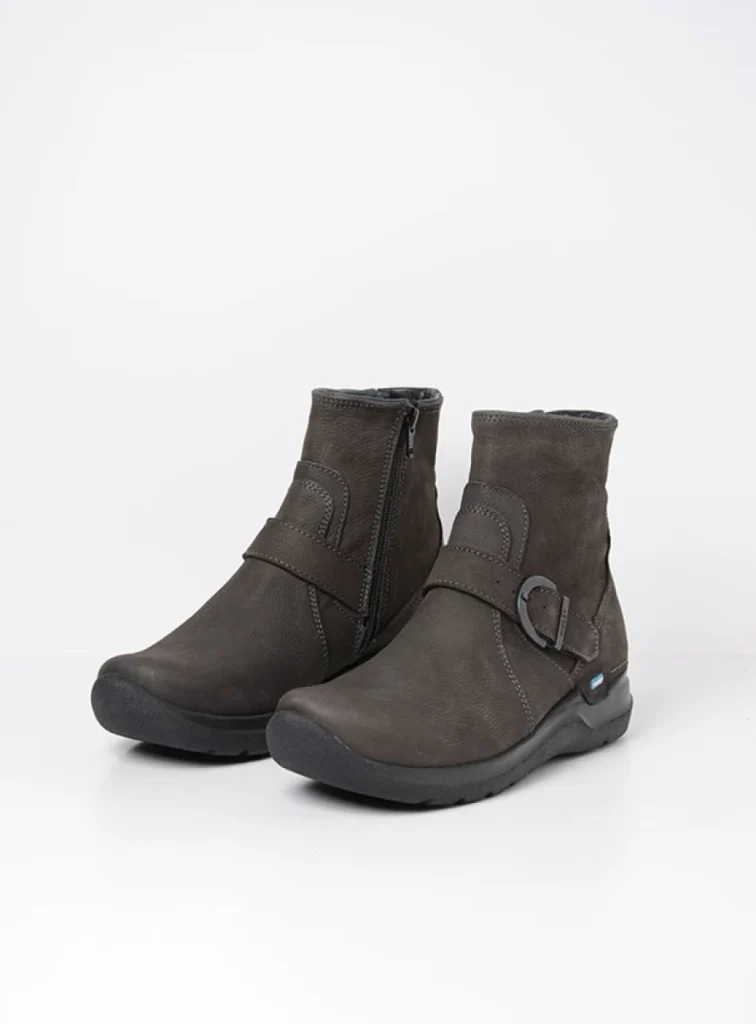 Wolky Ankle Boots 06611 Okay 11301 carbon nubuck