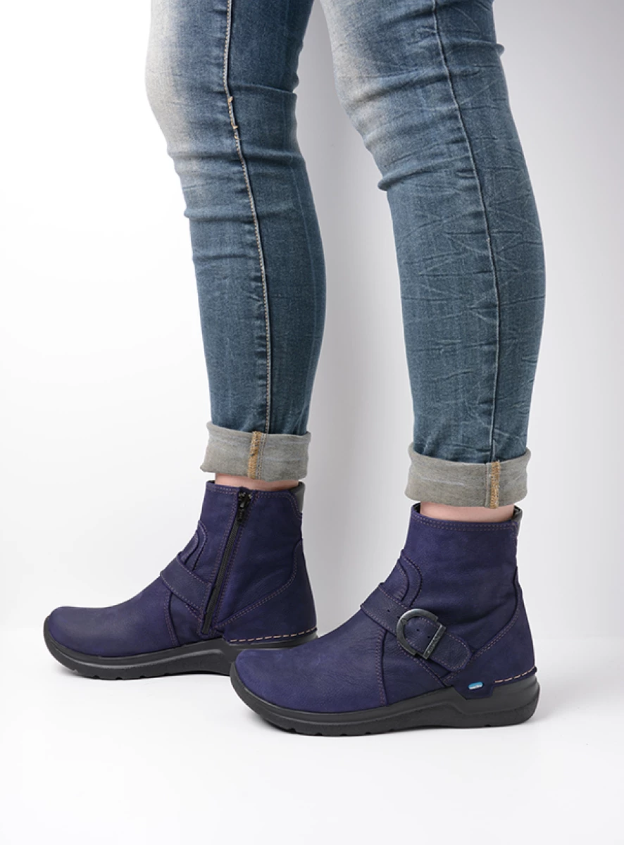 Wolky Comfort shoes 06611 Okay 11600 purple nubuck