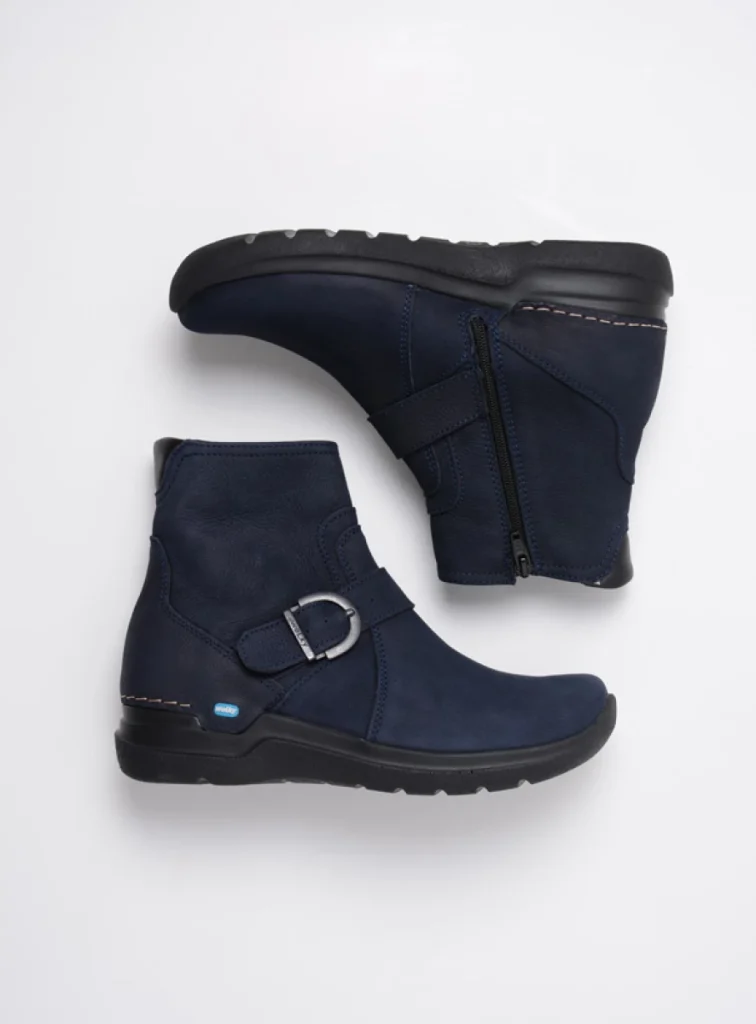 Wolky Ankle Boots 06611 Okay 11800 blue nubuck