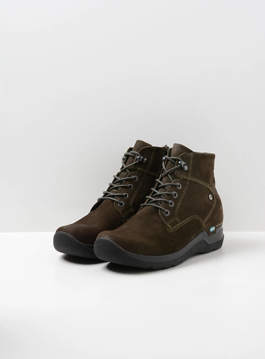 Wolky Lace up boots 06612 Whynot 16770 cactus nubuck