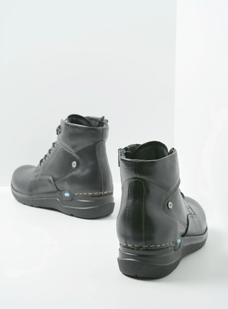 Wolky Lace up boots 06616 Whynot HV 24000 black leather