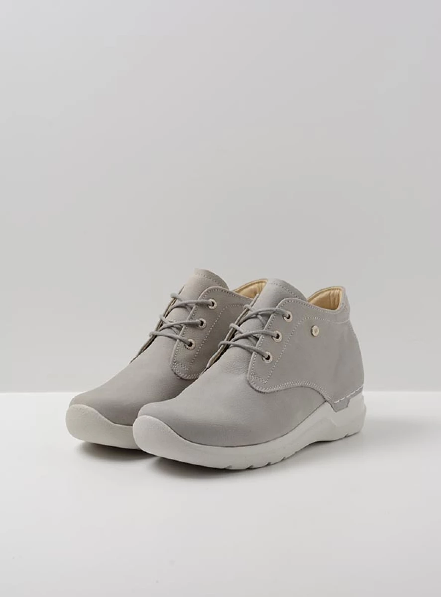 Wolky Lace up boots 06618 Truth HV 11206 light gray nubuck