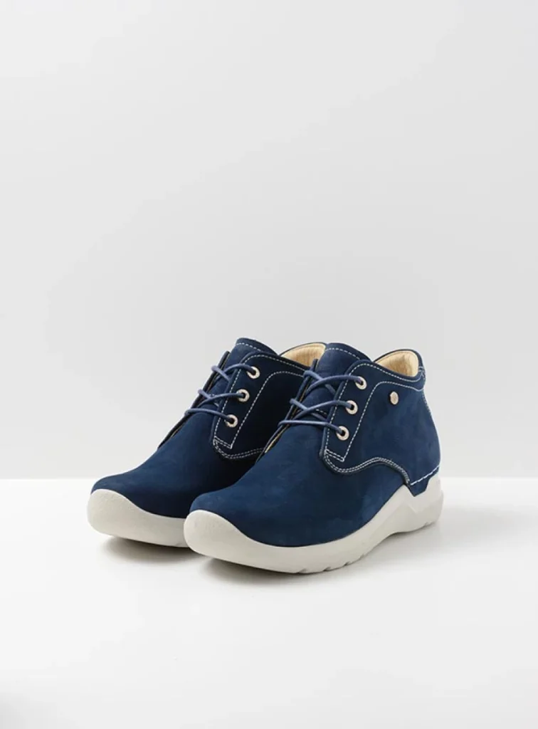 Wolky Lace up boots 06618 Truth HV 11820 denim nubuck