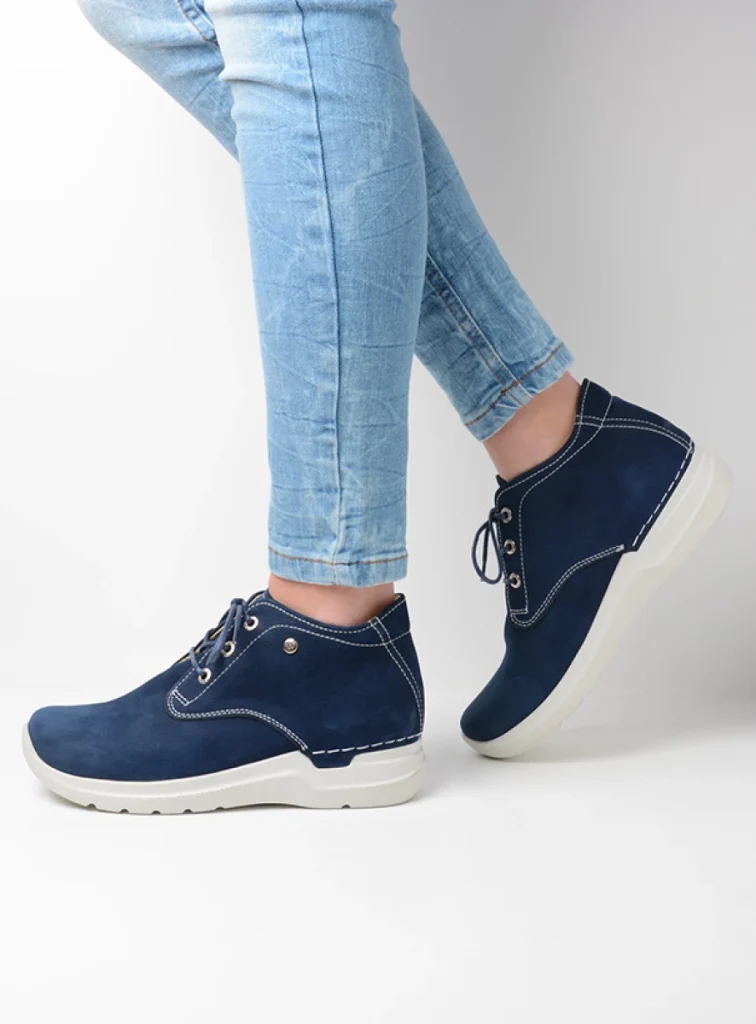 Wolky Lace up boots 06618 Truth HV 11820 denim nubuck