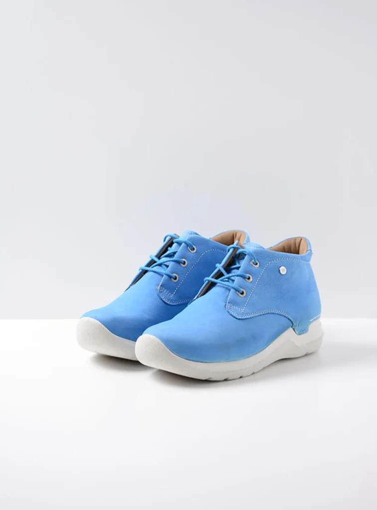 Wolky Lace up boots 06624 Truth DB 98815 sky blue nubuck