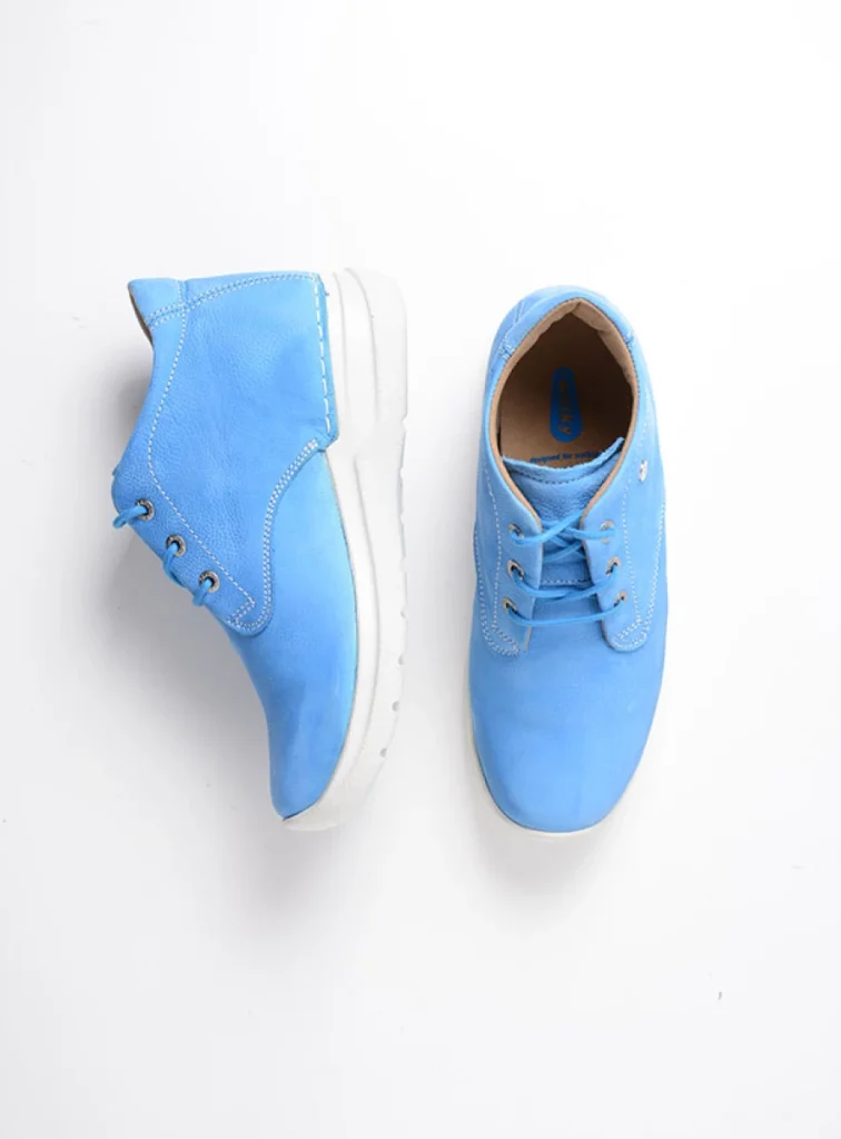 Wolky Lace up boots 06624 Truth DB 98815 sky blue nubuck
