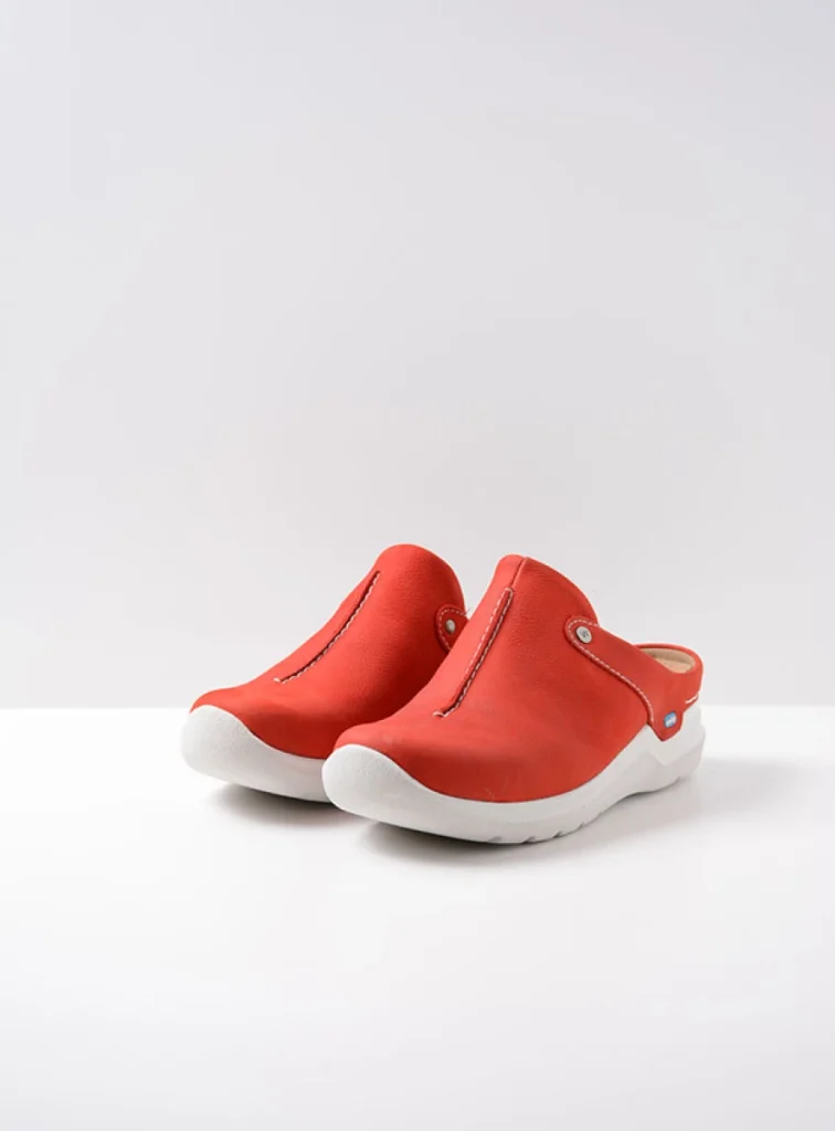 Wolky Clogs 06625 Holland DB 98570 red nubuck