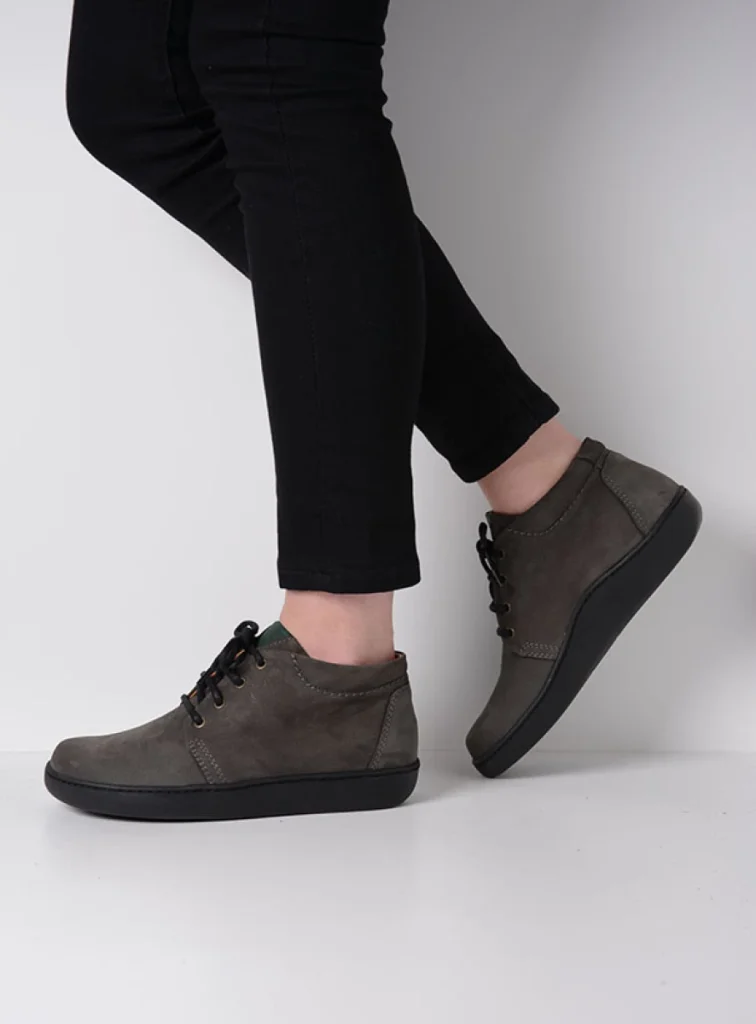 Wolky Lace up boots 08100 Kansas Lady XW 11301 carbon nubuck