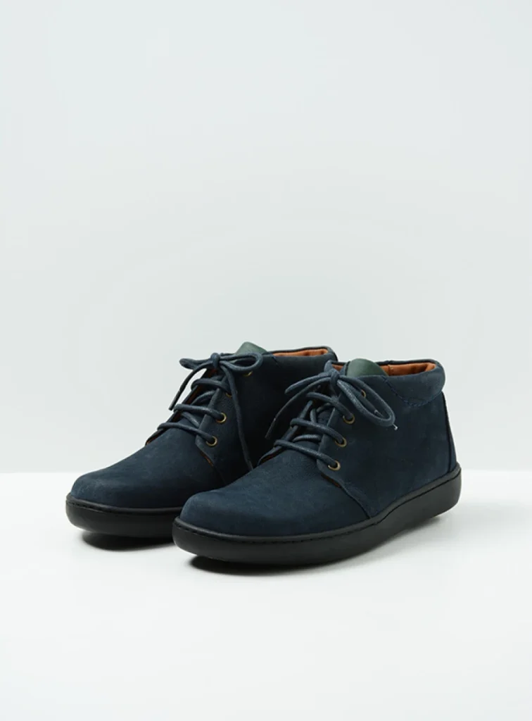 Wolky smart shoes 08110 Kansas Men 11800 blue nubuck