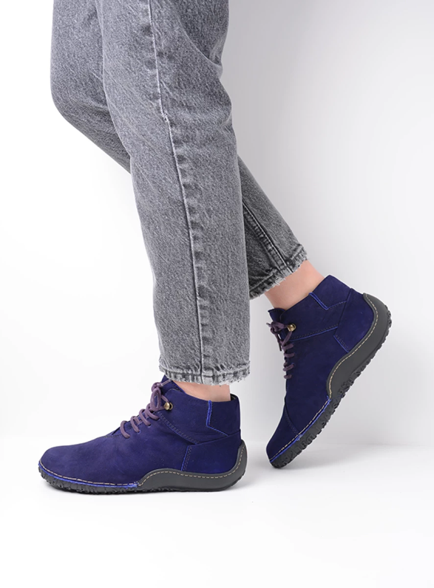 Wolky Lace up boots 08361 Mokola 11600 purple nubuck