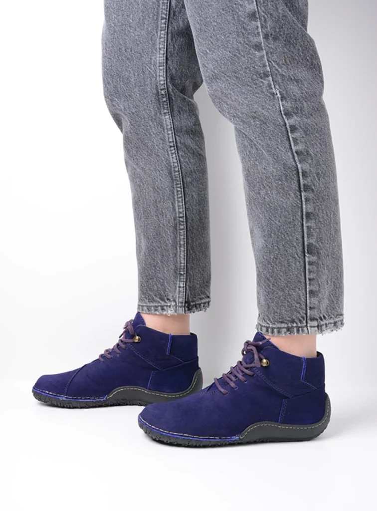 Wolky Lace up boots 08361 Mokola 11600 purple nubuck