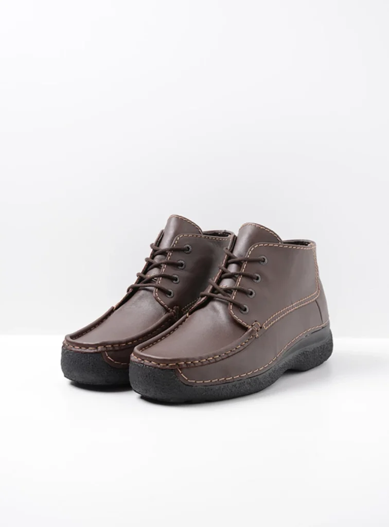 Wolky Comfortable shoes 09203 Roll Moc Men 50300 brown leather