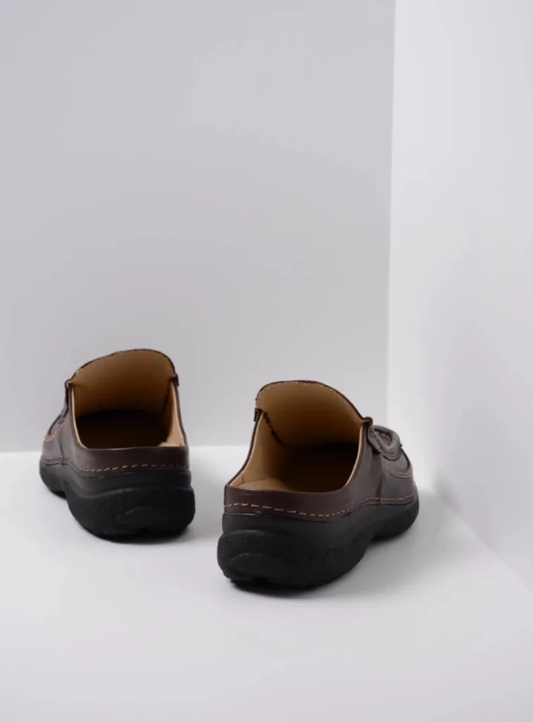 Wolky Comfortable shoes 09210 Roll Slide men 50300 brown leather